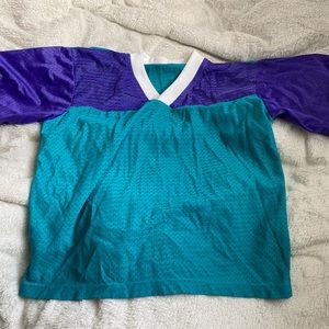 Cute color block jersey tee